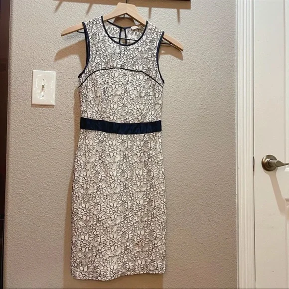 knee length dresses for ladies Banana Republic Dress Black, Reptile Pattern Size 6 SKU 000399-27 –  Designers On A Dime
